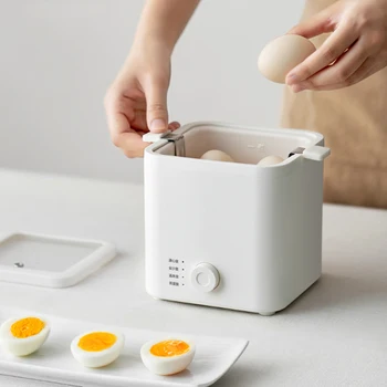 Пароварка для приготовления 4 яиц, многофункциональная электрическая яйцеварка с автоматическим выключением, Универсальные инструменты для приготовления омлета, Кухонная утварь для завтрака