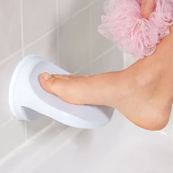 Нескользящий коврик для ванной с присосками - безопасная и надежная подставка для ног в ванной и подножка для душа