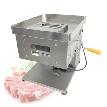 Мясорубка Коммерческая Электрическая Измельчительница для нарезки свежего мяса Бытовая Автоматическая машина для нарезки овощного фарша