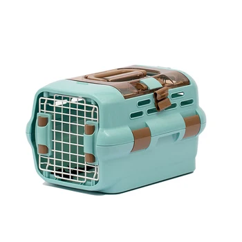 Пластиковая Летная Транспортная Коробка Pet Air Box Travel Carrier Клетки Для Переноски Собак