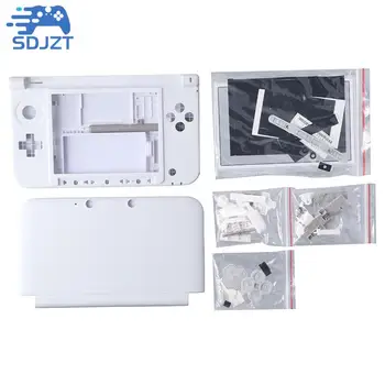 Для 3DSXL 3DSLL 3DS XL LL Пластиковое Внутреннее Дно Полный Корпус Задняя Крышка Корпуса Замена корпуса Батарейного Отсека