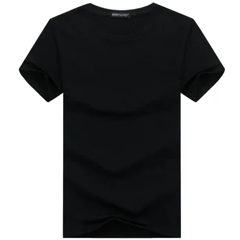 A2502 Простой креативный дизайн линии однотонных хлопчатобумажных футболок Для мужчин, Новое поступление, Стильная Мужская футболка с коротким рукавом, плюс размер