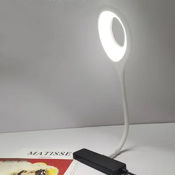Лампа с прямым подключением USB постоянного тока 5 В, Прикроватная лампа для общежития, Защита глаз, Ночник для чтения в студенческом кабинете, Ноутбуки, Компьютер L1