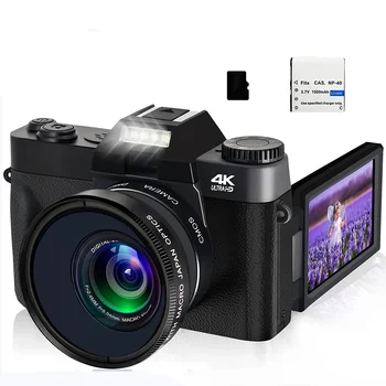 48-Мегапиксельная Цифровая Камера 4K UHD Видеокамера Для Видеоблогинга 3.0 