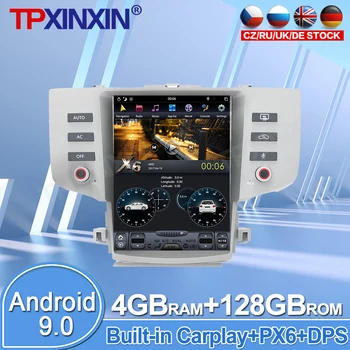 Android 10 4G + 128 ГБ для Toyota Reiz 2005 2006 2007 2008 2009 Автомобильный мультимедийный радиоплеер GPS Навигационная система с DSP Carplay