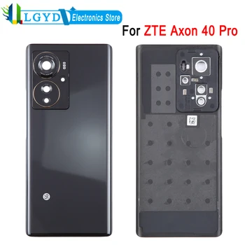 Отремонтируйте заднюю крышку для ZTE Axon 40 Pro, заднюю крышку аккумулятора телефона с заменой крышки объектива камеры