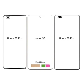 Для Huawei Honor 50 Pro Оригинальная Сенсорная панель Для Huawei Honor 30 Pro Передняя Стеклянная Сенсорная панель Для Ремонта телефона В Сборе