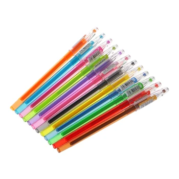 Алмазная Гелевая Ручка Школьные Принадлежности Рисуйте Случайными Цветными Ручками Студенческого Карамельного Цвета D5QC