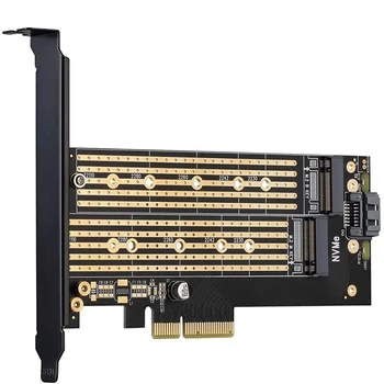 JEYI SK6 M.2 NVMe SSD NGFF К адаптеру PCIE X4 M Key B Key Поддержка двухинтерфейсной карты PCI Express 3,0x4 2230-22110 Всех размеров