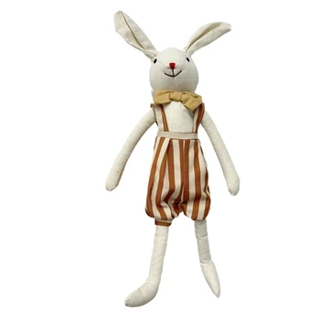 Милый кролик, успокаивающая игрушка для детской фотосессии, реквизит для успокаивающего подарка 1560