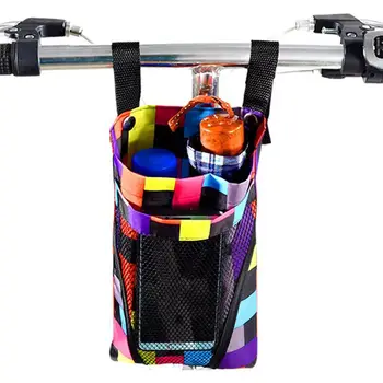 Передняя сумка для хранения велосипеда, карман на руле велосипеда, корзина для мобильного телефона, сумки для хранения стакана воды для велосипеда, мотоцикла, электромобиля