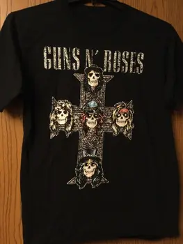 Guns N Roses - Черная рубашка - Без бирки