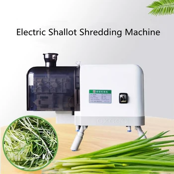 Автоматическая машина для нарезки овощей на полоски PBOBP Коммерческая Машина для измельчения зеленого лука, машина для нарезки репы и зеленого лука