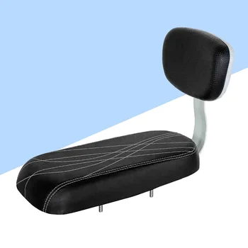 Велосипедная подушка для спины, подушка безопасности для детей со спинкой, удобное седло (черный)