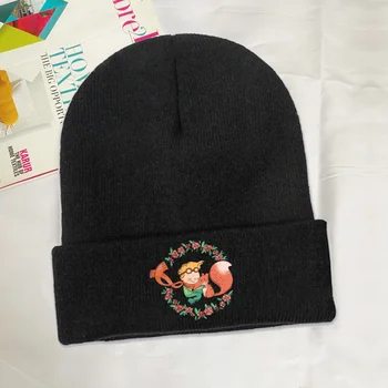Пленка Little Prince Rose Skullies, Шапочки, кепки, Облегающие Зимние теплые шапки-капоты, Лыжная кепка Унисекс