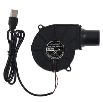 P82D USB портативный вентилятор для барбекю Новый 7530 7 см 5 В воздуходувка 2600R для пикника в кемпинге