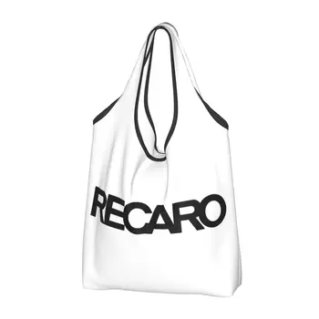 Большие многоразовые продуктовые сумки Recaros для переработки Складная сумка для покупок Моющаяся водонепроницаемая