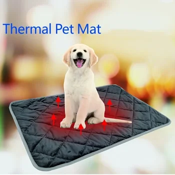 Этой зимой вашему питомцу будет уютно и тепло благодаря самонагревающемуся коврику для домашних животных!