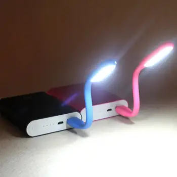 Портативный USB LED Light 5V Мини-Лампа Для Банка Питания/компьютера Ночник Защищает Зрение Лампа Для Чтения Ноутбук Настольная Книга Свет