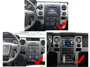 Автомагнитола для Ford F150 2012-2016 Car Play Android Auto, Автомобильные мультимедиа в стиле Tesla, Bluetooth, 4G, WIFI, GPS-навигация, подарок
