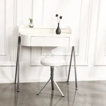 Скандинавский комод в кремовом стиле, Легкая роскошь, Небольшая Домашняя спальня, современный простой стол для макияжа для взрослых домашнего использования.