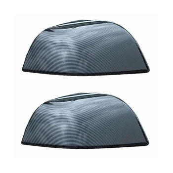 Для Model3/Y Защитный чехол для зеркала заднего вида Габаритный Аксессуар, Декоративный из яркого углеродного волокна