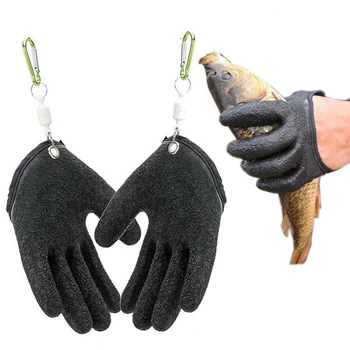 Нескользящие перчатки для рыбалки, Профессиональные перчатки для рыбалки Fisherman, Эластичные износостойкие перчатки для защиты рук при рыбалке