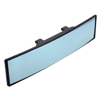 11,8-дюймовое 300-мм синее покрытие на универсальном панорамном зеркале заднего вида салона автомобиля с широким углом обзора