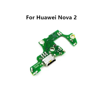 для Huawei Nova 2 USB порт зарядного устройства разъем док-станции печатная плата Ленточный гибкий кабель Замена компонента порта зарядки Запасной P