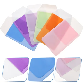 6 Разноцветных сумочек для ручек, практичный держатель, карман для защиты ручек для медсестер, врачей, учителей, детей