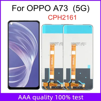 6,5 дюймов Для OPPO A73 5G CPH2161 ЖК-дисплей С Сенсорной панелью, Дигитайзер Экрана Для OPPO a73 LCD
