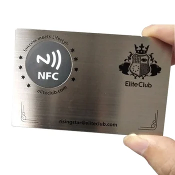 Индивидуальный продукт 、 Пользовательские визитные карточки металлические визитные карточки nfc с qr-кодом