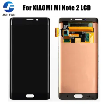 100% Оригинал для XIAOMI Mi Note 2 ЖК-дисплей с 10-точечным сенсорным экраном, дигитайзер для Xiaomi Note 2 Mi Note 2 201521 LCD