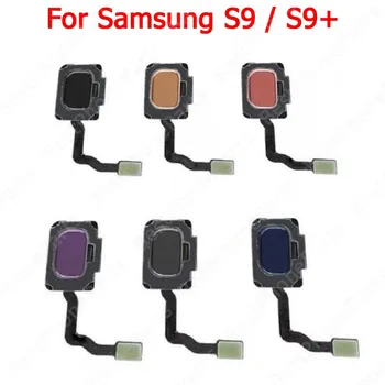 Датчик Отпечатков Пальцев Ключа Возврата Для Samsung Galaxy S9 S9 + Plus Сканер Отпечатков Пальцев Новые Запасные Части Для Гибкого Кабеля