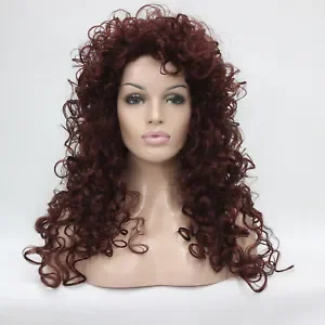 новый сексуальный кудрявый парик из синтетических волос amburn длиной 24 дюйма с распущенными локонами