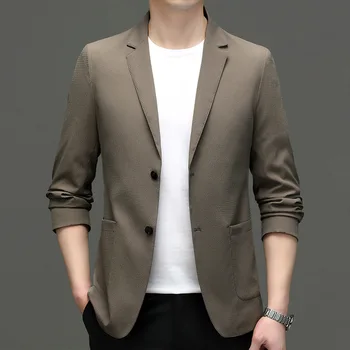 Z396-2023 Мужской костюм, весенний новый деловой профессиональный мужской пиджак, повседневная корейская версия костюма