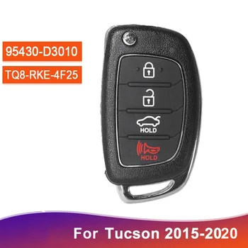 Новый TQ8-RKE-4F25 95430-D3010 Флип-Пульт Дистанционного управления Smart Key Fob 4 Кнопки 433 МГц Бесключевой Вход для Hyundai Tucson 2015-2020