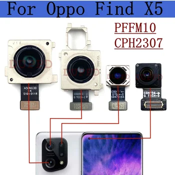 Оригинальная Передняя Камера Заднего Вида Для OPPO Find X5 PFFM10 CPH2307 С Широким Задним Телеобъективом Сверхширокий Модуль Основной Камеры Гибкий Кабель