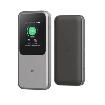Разблокированный ZTE 5G Портативный WiFi U50 Pro 10000 мАч 27 Вт Быстрая Зарядка WiFi 6 3600 Мбит с Мобильная Точка Доступа 5G Маршрутизатор Слот для sim-карты MU5120