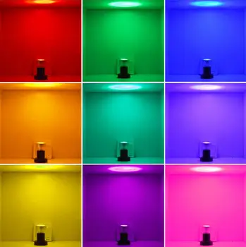 Самая низкая цена RGB лампа led E27 E14 GU10 GU5.3 85-265 В RGB Светодиодная Лампа RGB Прожектор с 24 клавишами ИК-Пульта Дистанционного Управления 5 Вт Светодиодная Лампа