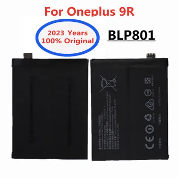 2023 Новый Оригинальный Аккумулятор BLP801 4500 мАч Для Oneplus 8T 9R One Plus 8T 9R Oppo Высококачественные Смарт-Аккумуляторы Для Мобильных Телефонов Bateria