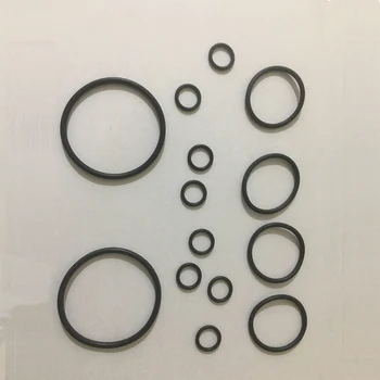 внутренний диаметр 7 мм, толщина 0,3 мм, черная уплотнительная шайба из нитриловой резины NBR, уплотнительное кольцо, прокладка