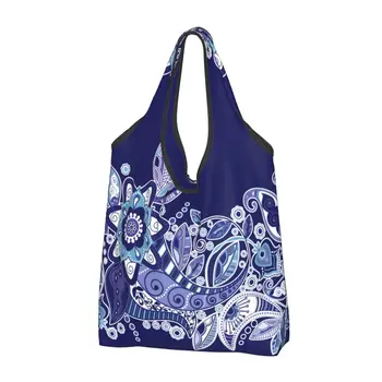 Модные цветные сумки для покупок с цветочным принтом Deanfun, портативные сумки для покупок через плечо, красочная сумка Deanfun