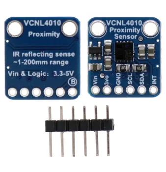 3,3-5V VCNL4010 модуль датчика освещенности приближения, мини-модуль датчика расстояния/освещенности, новинка