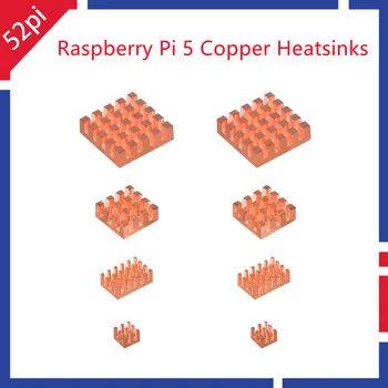 52Pi Raspberry Pi 5 Медных радиаторов Raspberry Pi 5 Медных радиаторов
