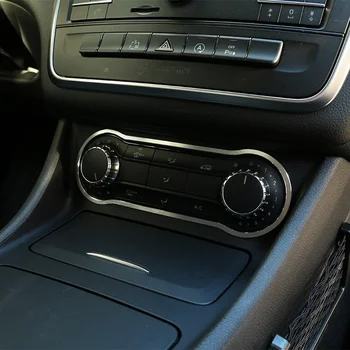 Новое Поступление Внутренняя Консоль Кнопка Включения Кондиционера Рамка Отделка Панели для Mercedes-Benz A B CLA GLA Class W176 W246 C117 X156 tty