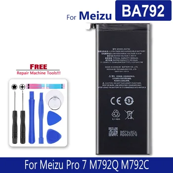 Аккумулятор для Meizu Pro 7, Pro7, BA 792, BA-792, Номер отслеживания поставки, 3000 мАч, BA792