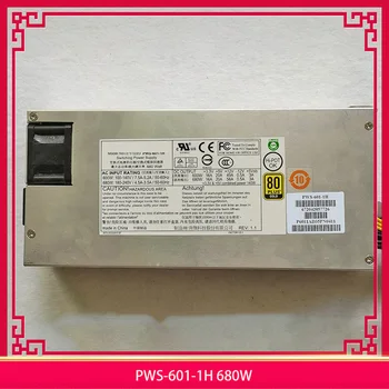 PWS-601-1H 680 Вт Оригинальный сервер Supermicro 1U Power Firewall Источник Отключения звука 100% Протестирован Быстрая Доставка