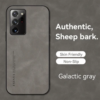 Легкий роскошный чехол для телефона из овчины Samsung Galaxy Note 20 10 Plus Note 8 Note 9, противоударная противоскользящая задняя крышка Funda