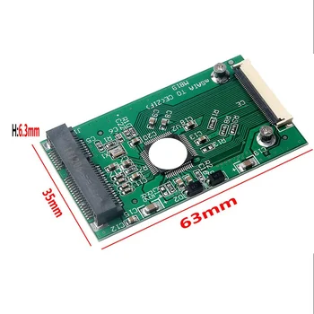 Мини-SATA MSATA PCI-E SSD на 40Pin 1,8-Дюймовую Преобразовательную карту ZIF/CE для IPOD IPAD для Toshiba для Hitachi ZIF Жесткий диск